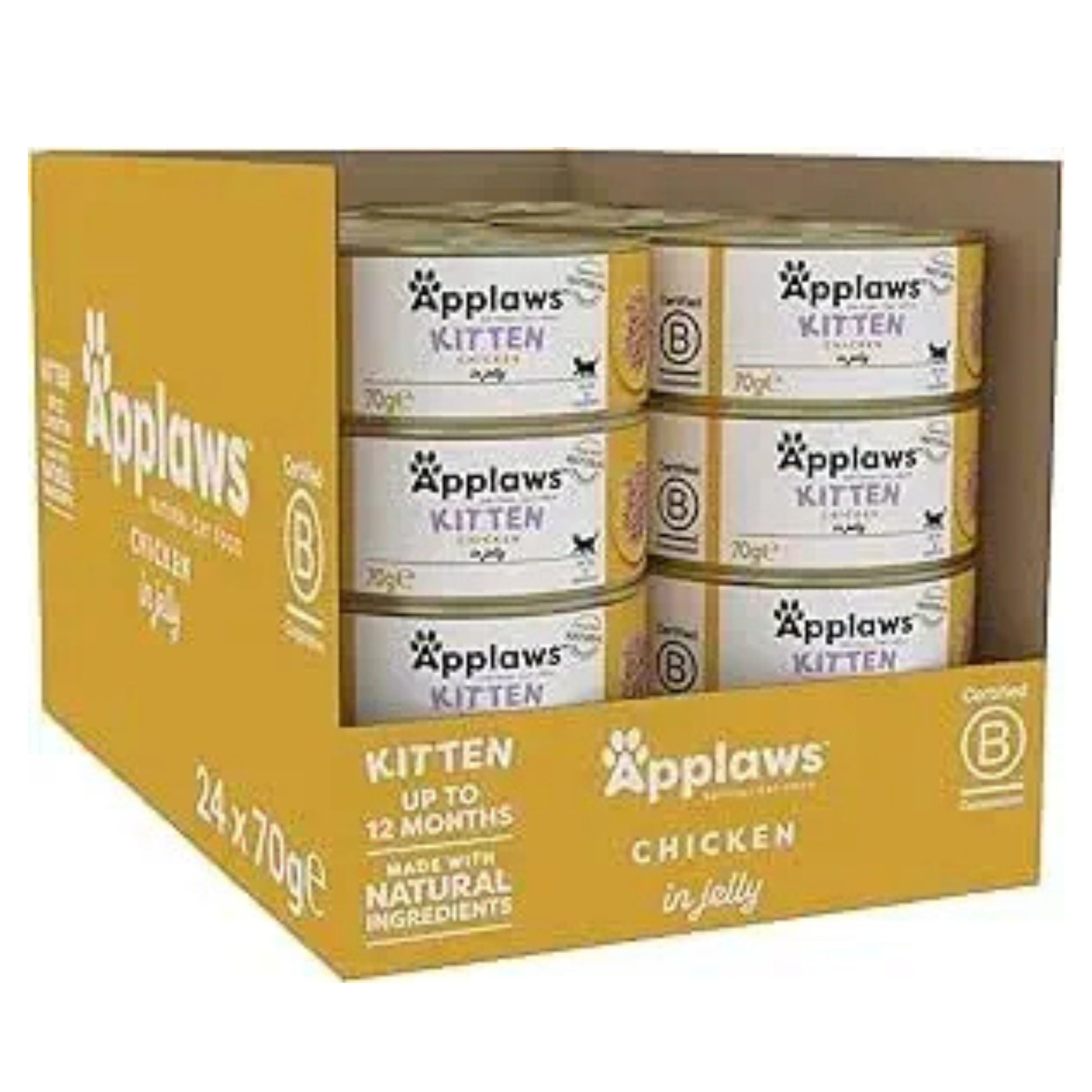 Applaws Kitten Chicken In Jelly - Natural Cat Wet Food - Kitten - Rufftail