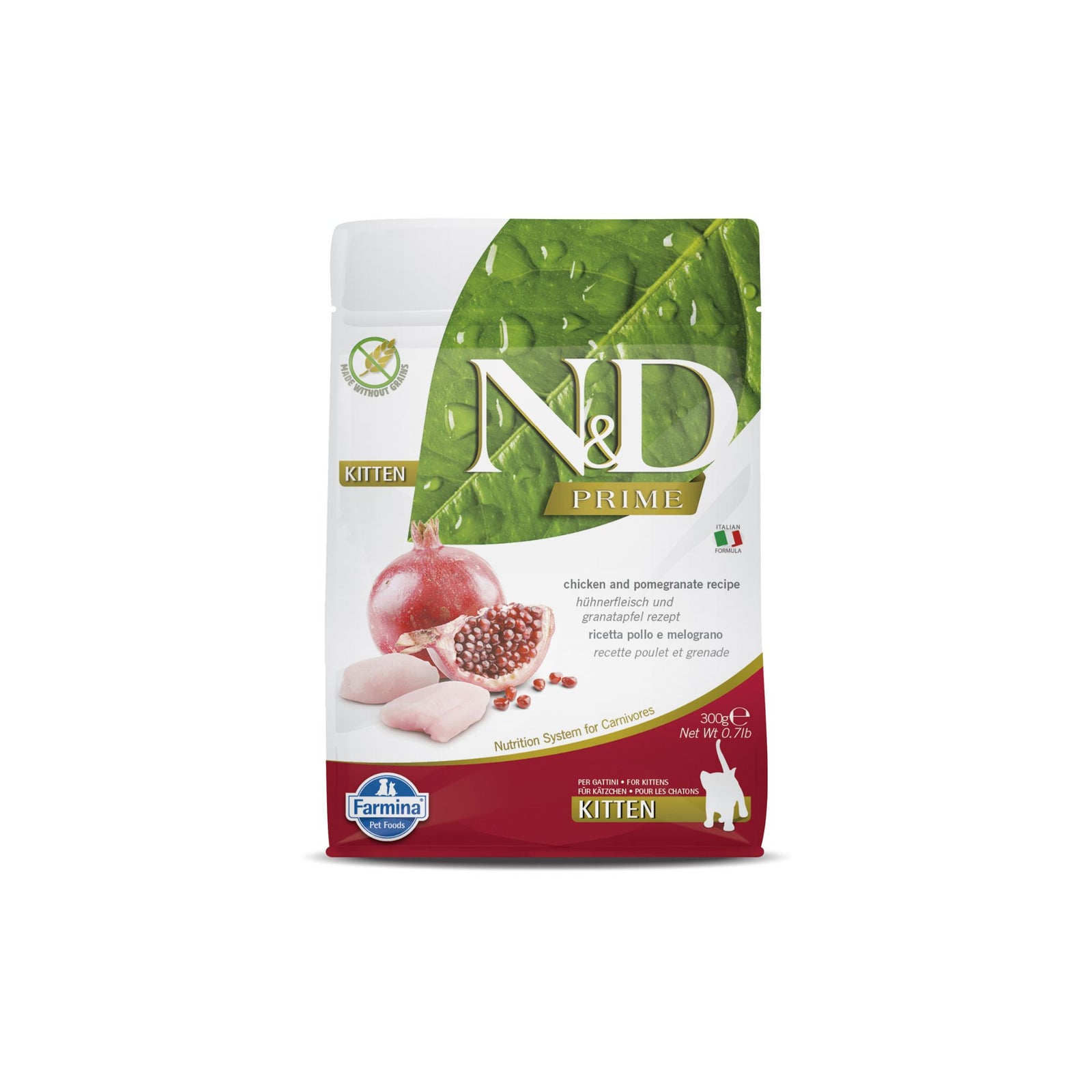 Farmina N&D Prime Chicken & Pomegranate Dry Cat Food - Kitten - Cat Food - Rufftail Pune