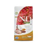 Farmina N&D Quinoa Skin & Coat Adult Cat Dry Food with Free Matisse Chicken Can (85gx1)