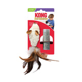 KONG Refillables Feather Mouse Cat Toy – Refillable Fun & Play - Rufftail
