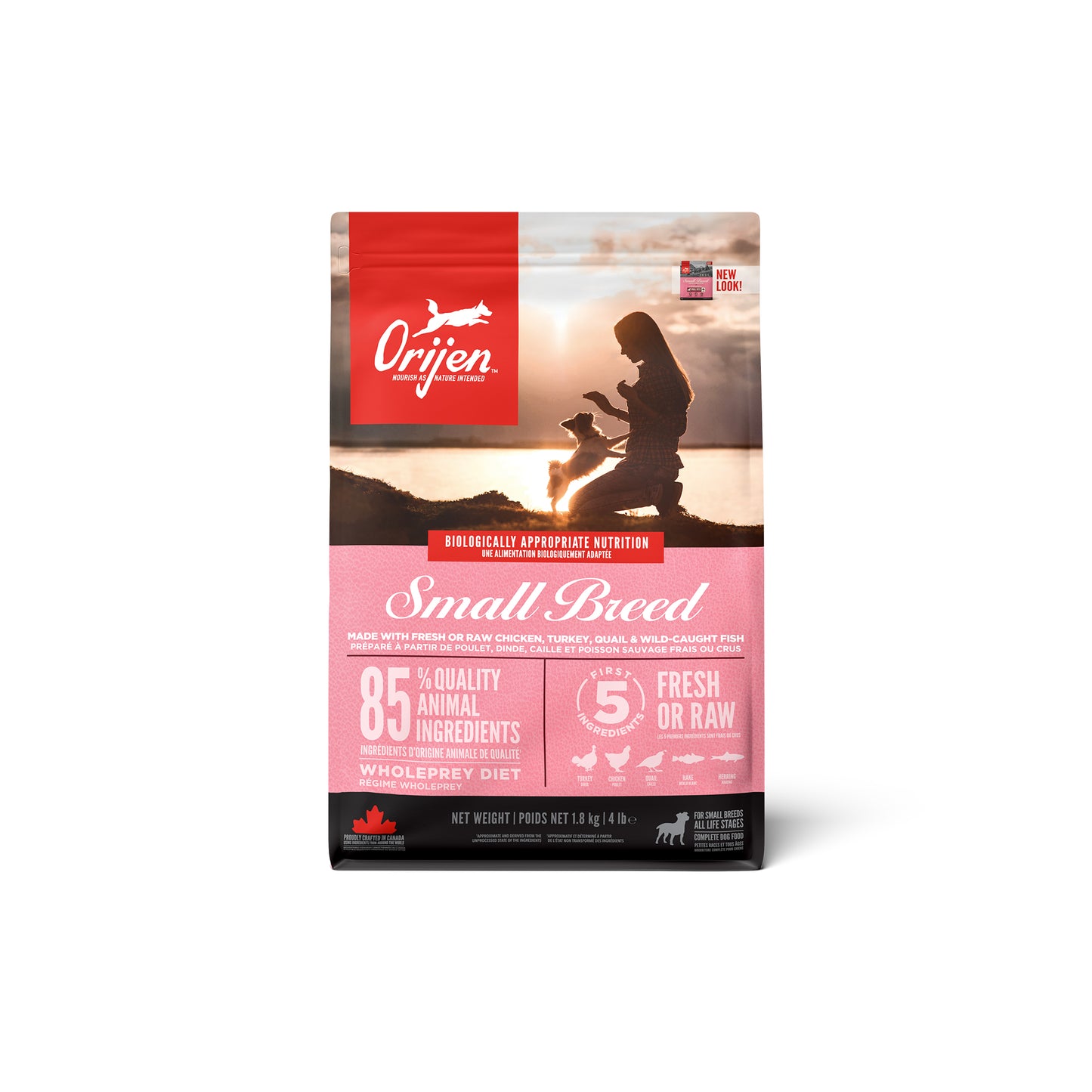 Orijen Small Breed Dry Dog Food – High-Quality Protein for Small Dogs