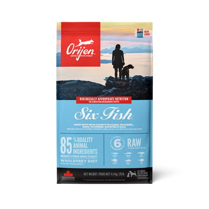 Orijen Six Fish Dry Dog Food (All Breeds & Ages) - Rufftail