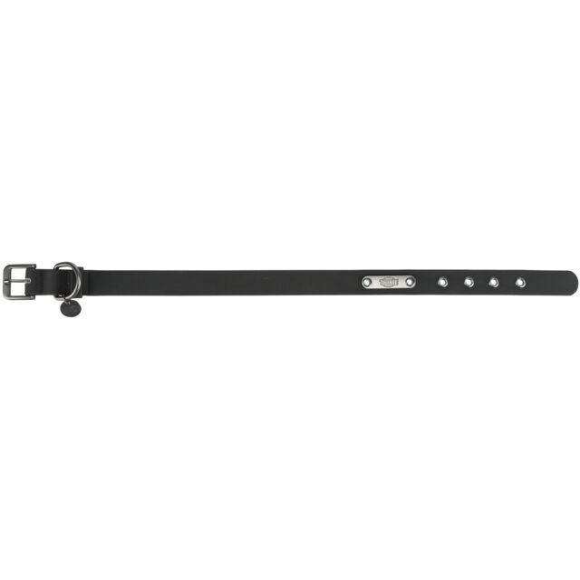 TRIXIE CityStyle PVC Dog Collar - Black (S-M) - Rufftail