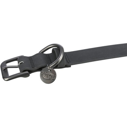 TRIXIE CityStyle PVC Dog Collar - Black (S-M) - Rufftail