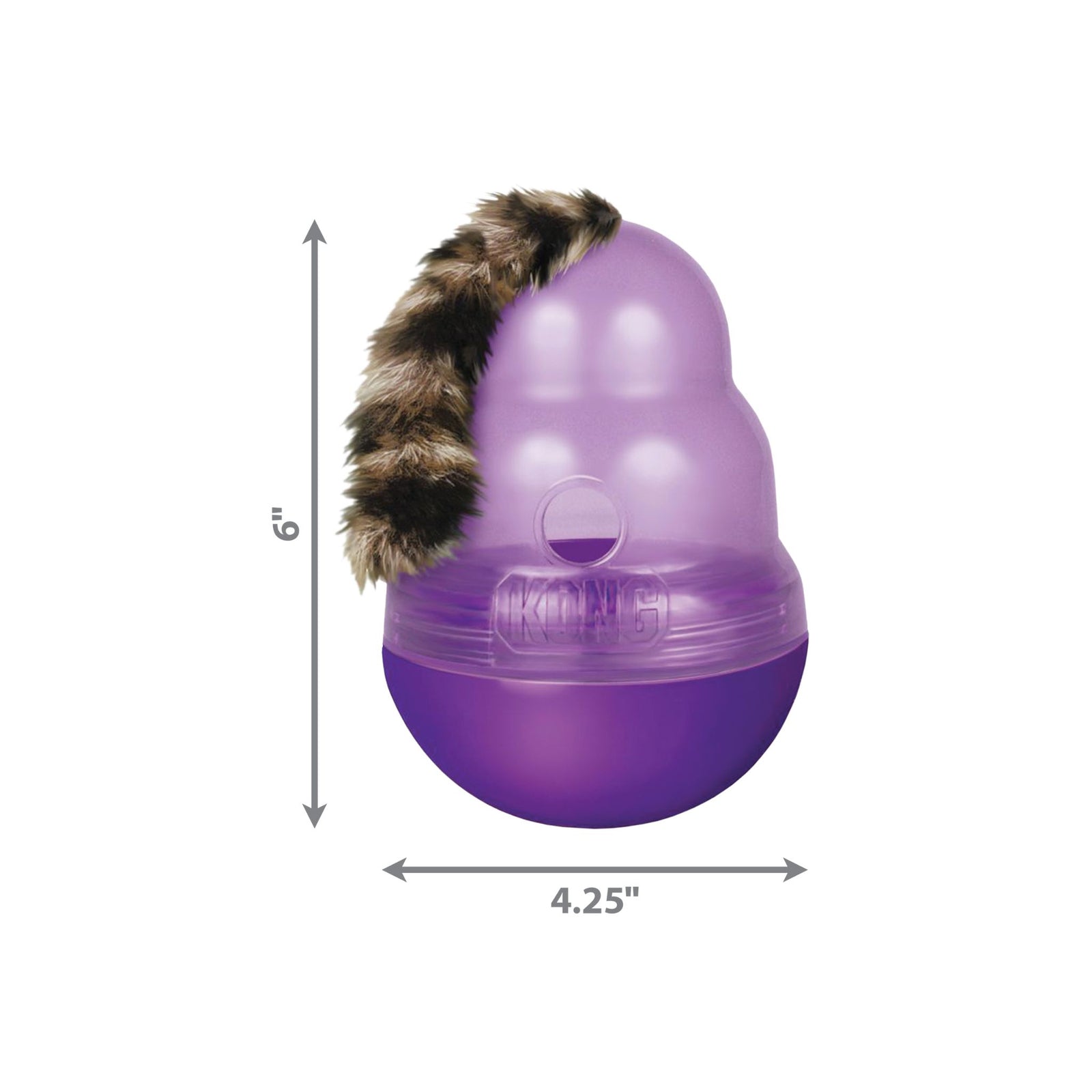 KONG Wobbler Cat Toy – Mental Stimulation & Fun for Cats - Rufftail