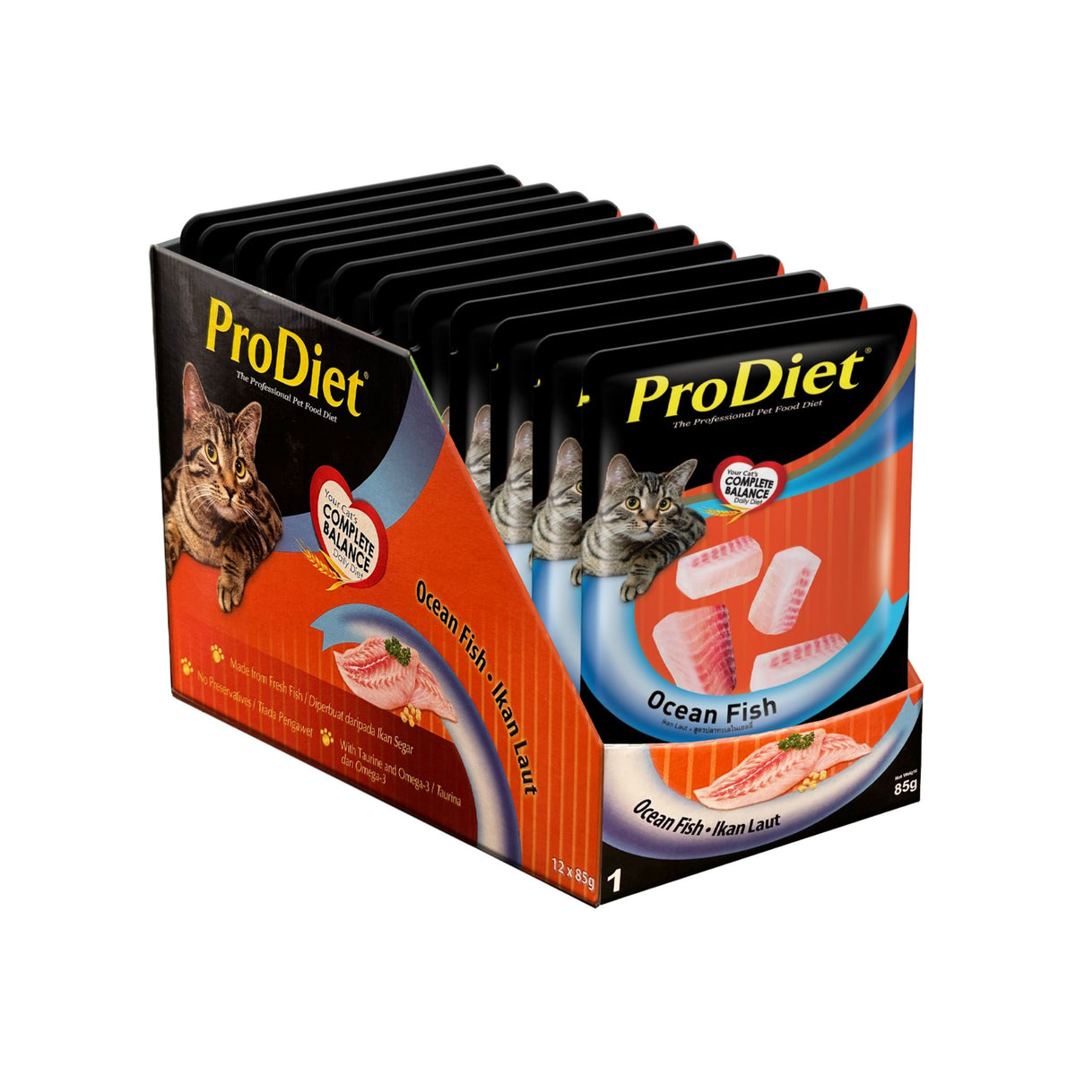 ProDiet Ocean Fish Wet Cat Food Pouch (85 g)