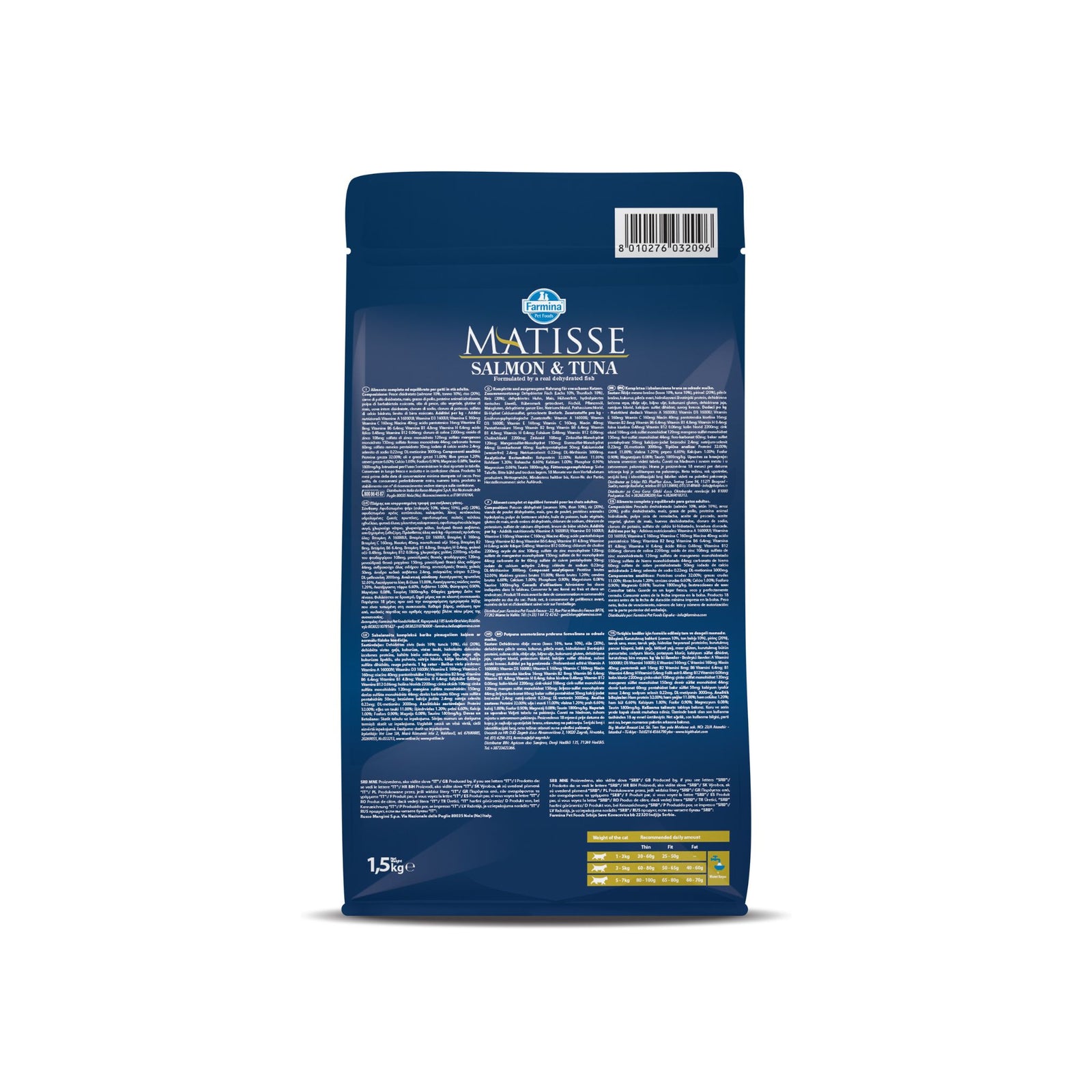 Farmina Matisse Premium Salmon & Tuna Dry Cat Food - Rufftail
