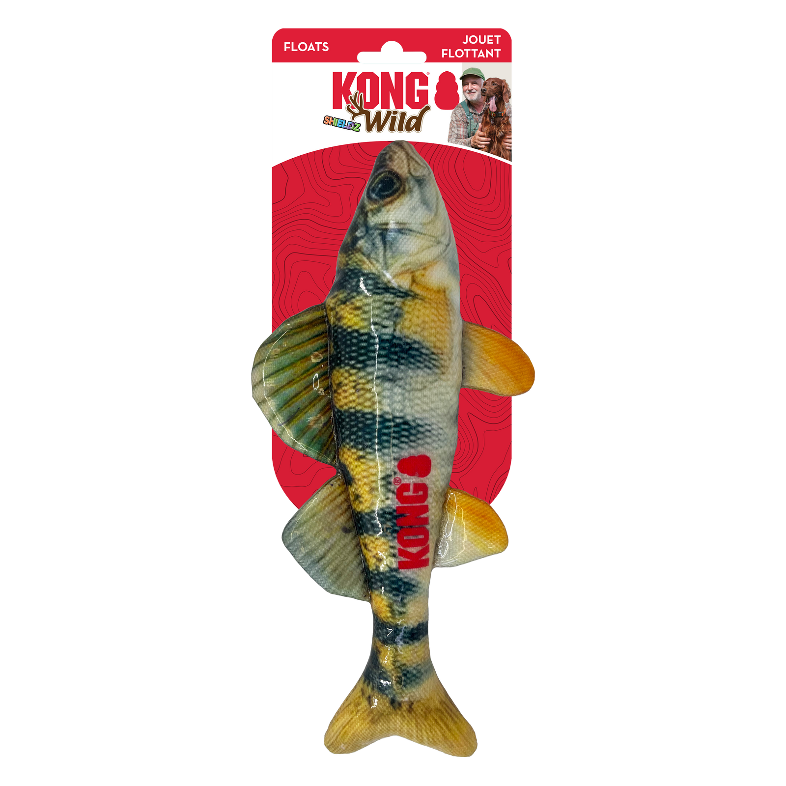 KONG Shieldz Wildz Fish- Floats on Water product image 3 - Rufftail Pune