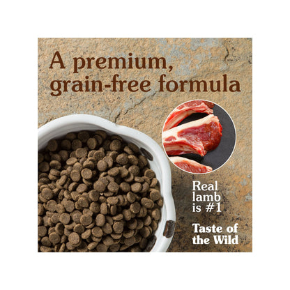 Taste of the Wild Sierra Mountain Dog Food - Roasted Lamb - Rufftail