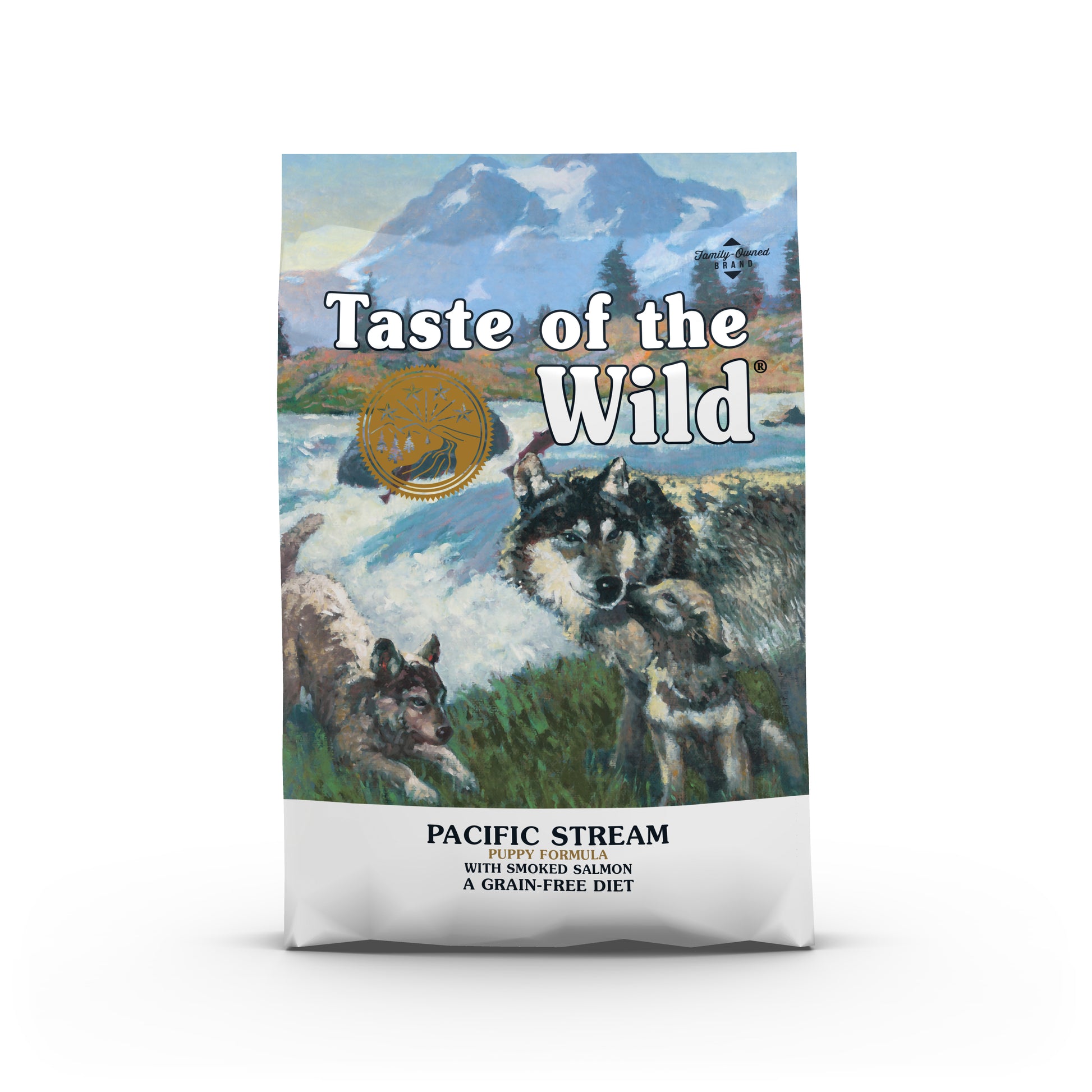 Taste of the Wild Pacific Stream Puppy Dry Dog Food - Smoked Salmon - Rufftail