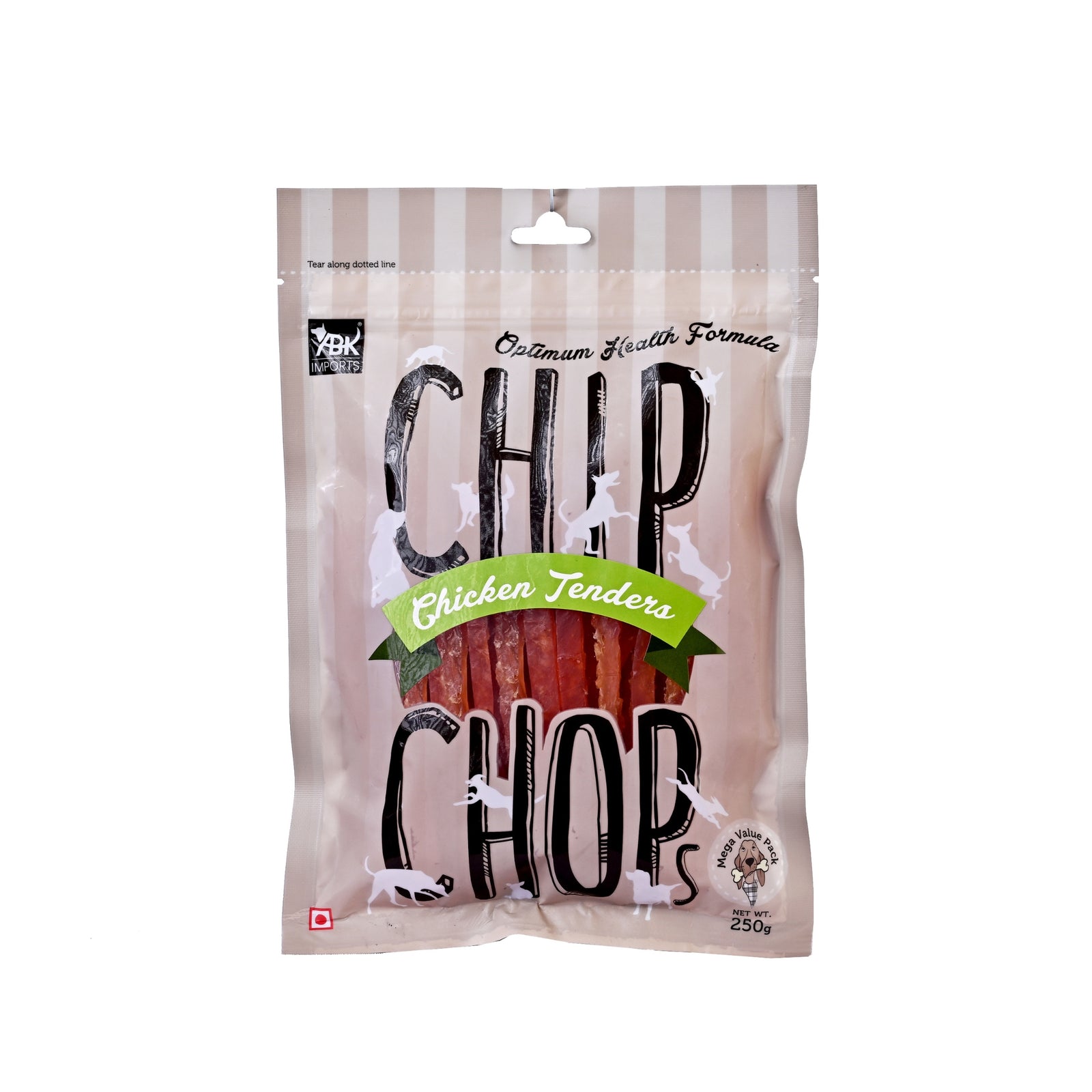 Chip Chops Chicken Tenders Treats- 250g - Rufftail Pune