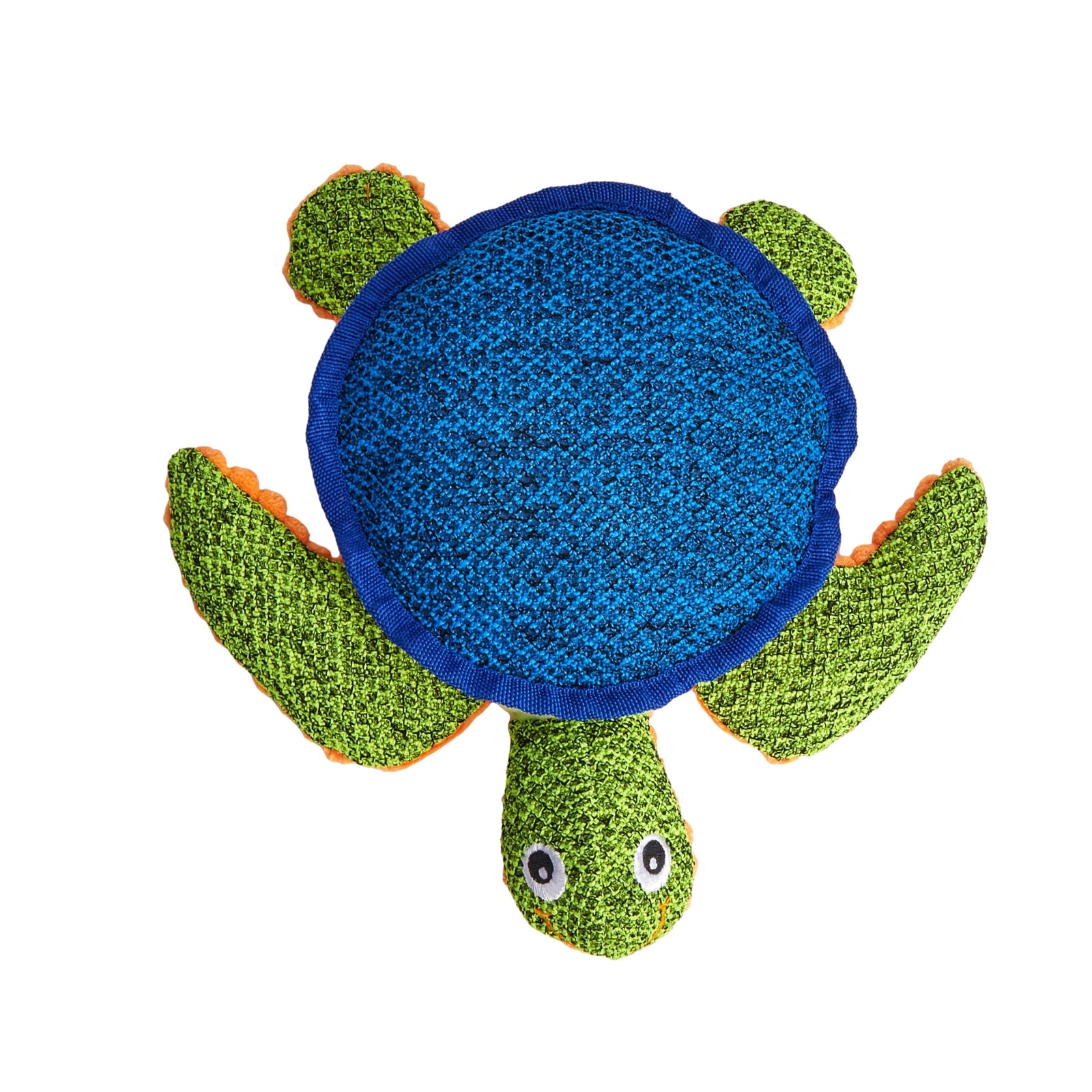 FOFOS Summer Plush Sea Turtle Squeaky Dog Toy - Rufftail Pune