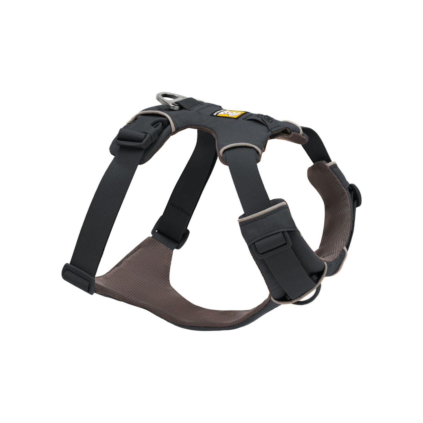 Ruffwear Front Range Harness for Dogs – Comfortable & Durable - Basalt Gray - Rufftail