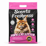 BarkButler Scents of Freshness Tofu Cat Litter - Baby Powder