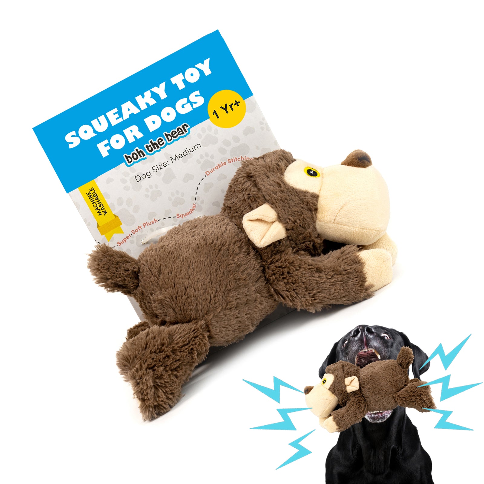 Barkbutler Boh the bear For Dogs - Rufftail