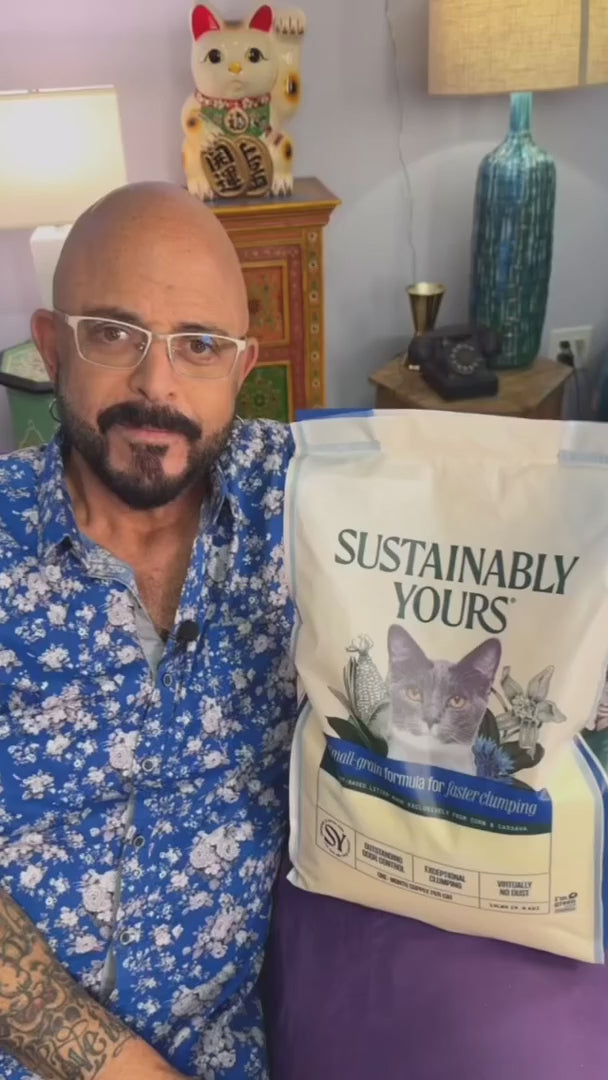 Sustainably Yours Small Grain Cat Litter