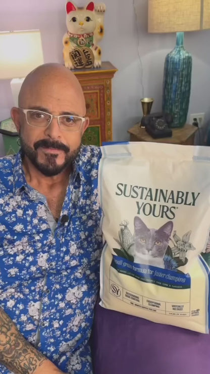 Sustainably Yours Small Grain Cat Litter
