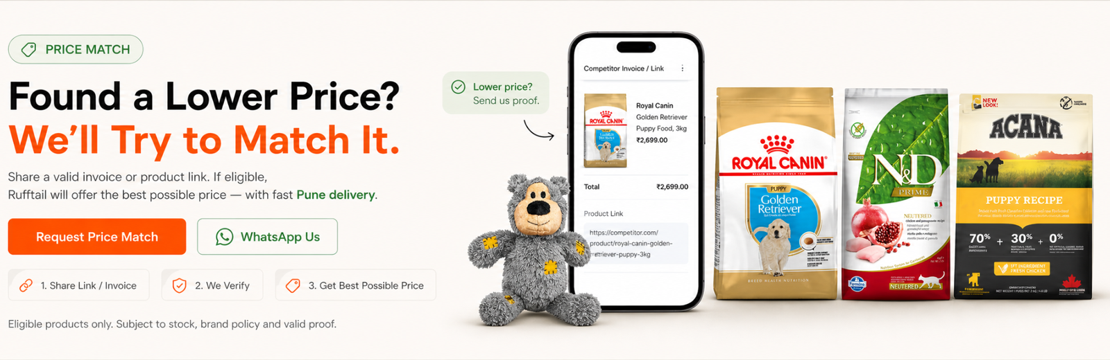Pet shopping made quick and easy
